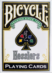Hessler's Maiden Back four-color deck with distinct suit colors for quick identification