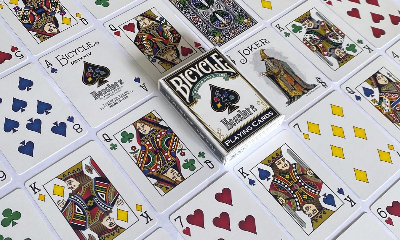 Hessler's Maiden Back red hearts offer high contrast on busy tables