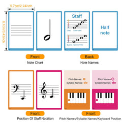 HETOETF flash cards stacked display portable learning kit for on-the-go practice.