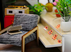 Ideal for tabletop scenes, moss gardens, or playhouses.