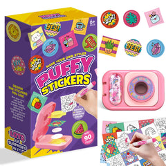 Hewaurorion unicorn sticker maker kit front view for safe, creative sticker crafting.