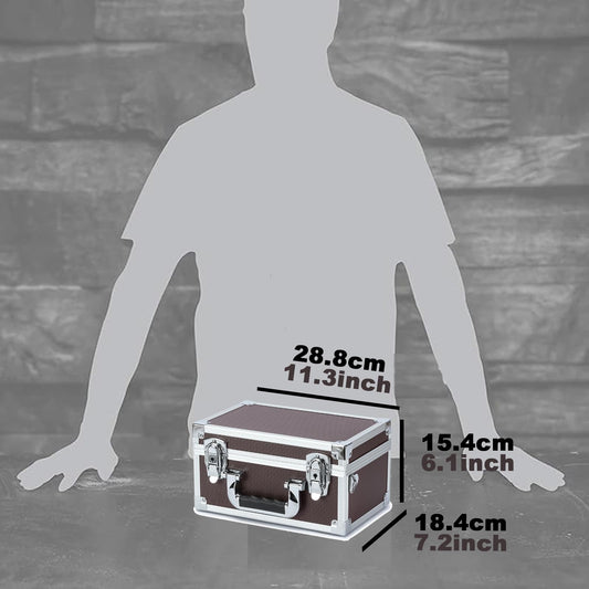 HEWEI WORKS card case locks and buckles secure during transport
