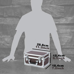 HEWEI WORKS card case locks and buckles secure during transport