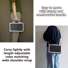 HEWEI WORKS case can stand upright or lay flat for flexible use
