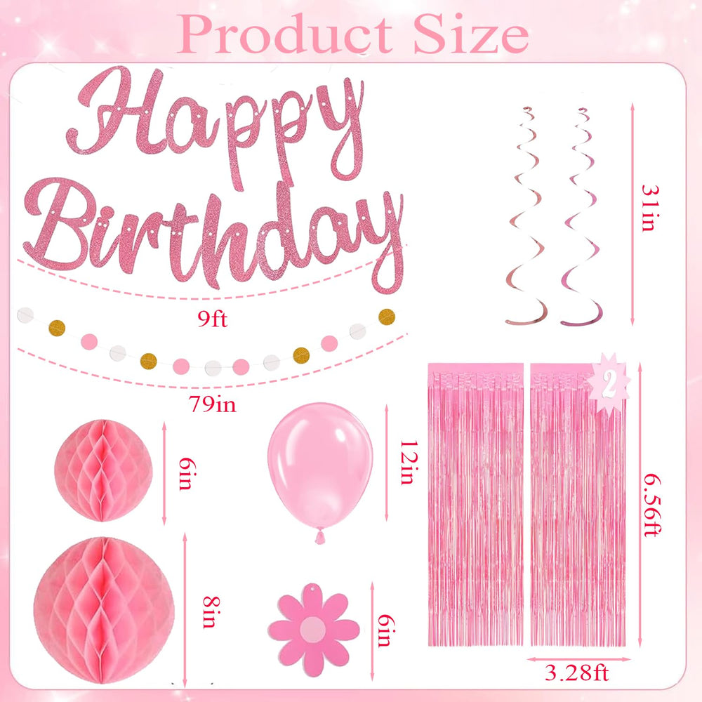 HEWUAUL pink balloons 24pcs brighten venues and frame joyful memories in photos.