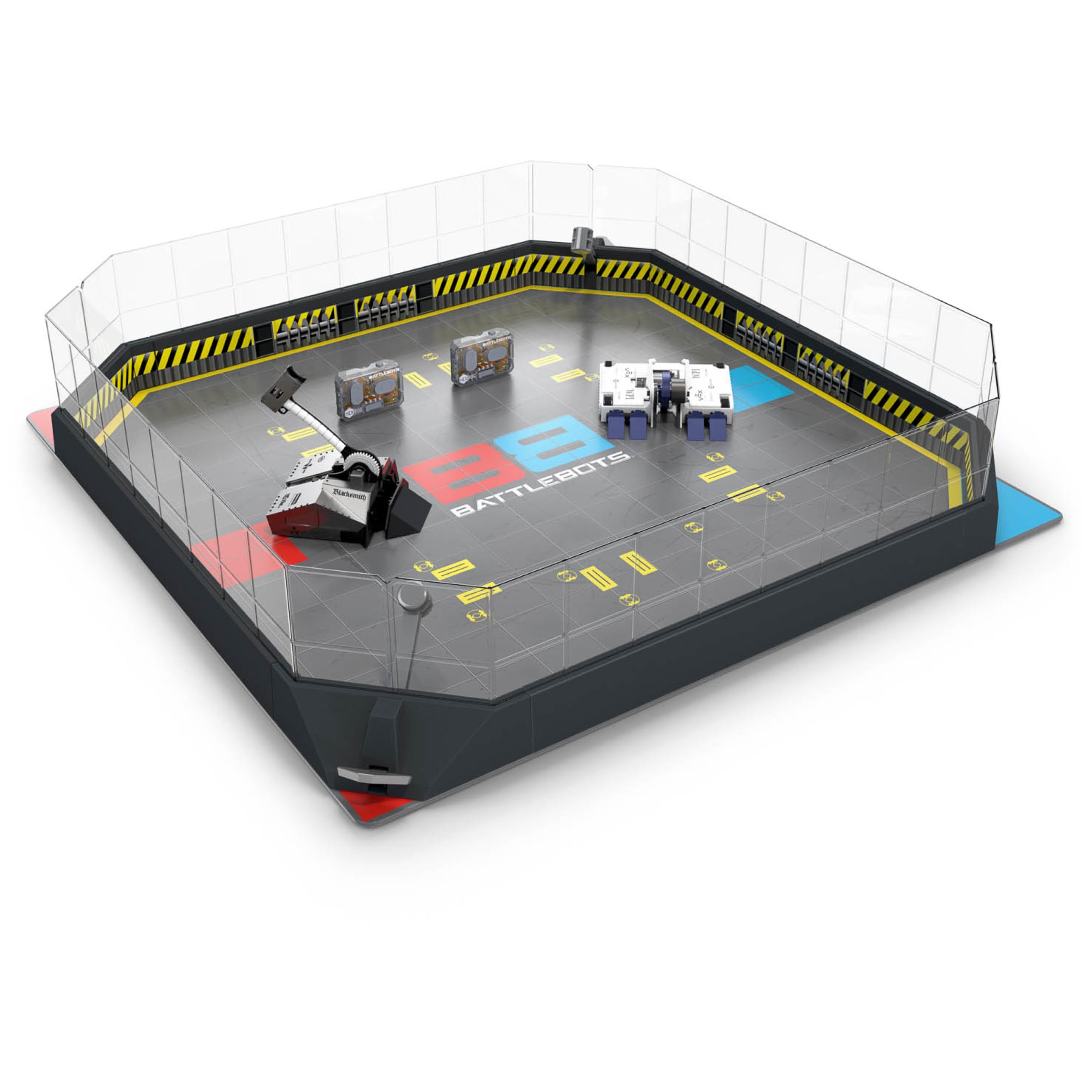 HEX BOTS BattleBots arena tiles provide durable flooring for fast, repeatable battles.