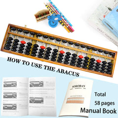 Hexing abacus reset button enables quick clearing during study sessions.