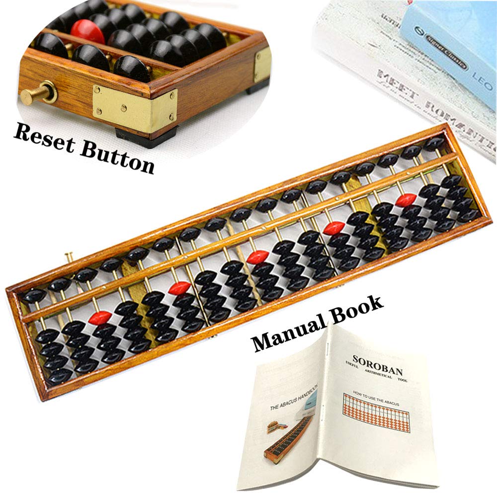 Hexing vintage wooden abacus frame for mindful counting and aesthetics.