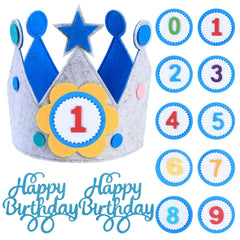 HexinYigjly birthday crown yellow closeup for comfortable party wear