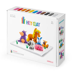 HEY CLAY Pig figure in bright colors for imaginative play.