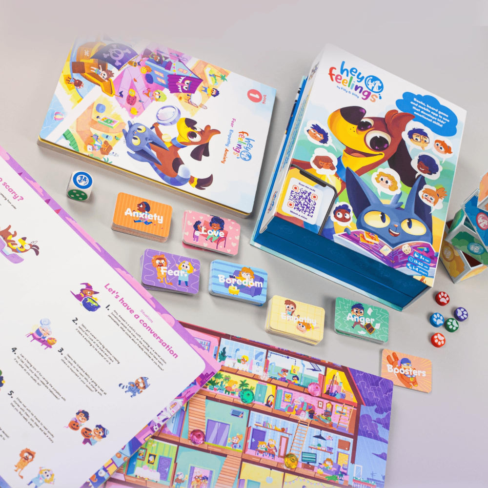 Hey Feelings Emotion Explorers family play sessions strengthen connection and communication.