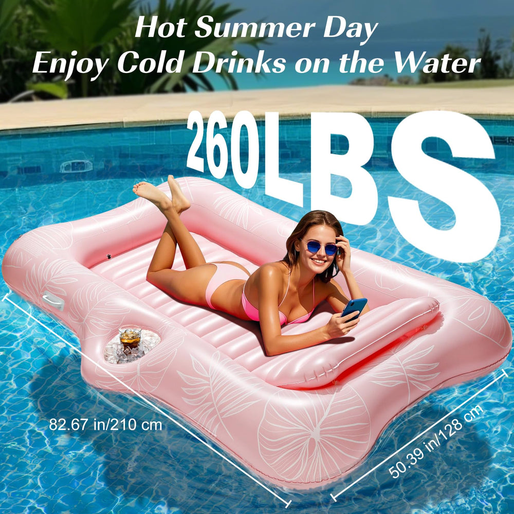 HeySplash lounge with detachable pillow for neck support