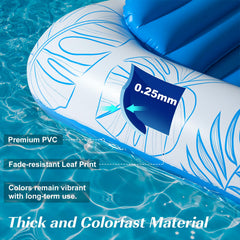 HeySplash large tanning raft, 210 by 128 cm, supports most adults for sunbathing