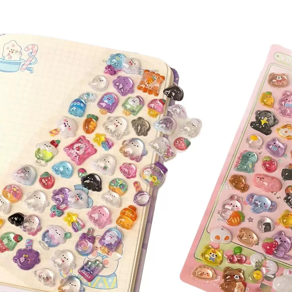 HEYFUMMAI 3D Puffy Stickers suit teens and adults for personalizing gifts