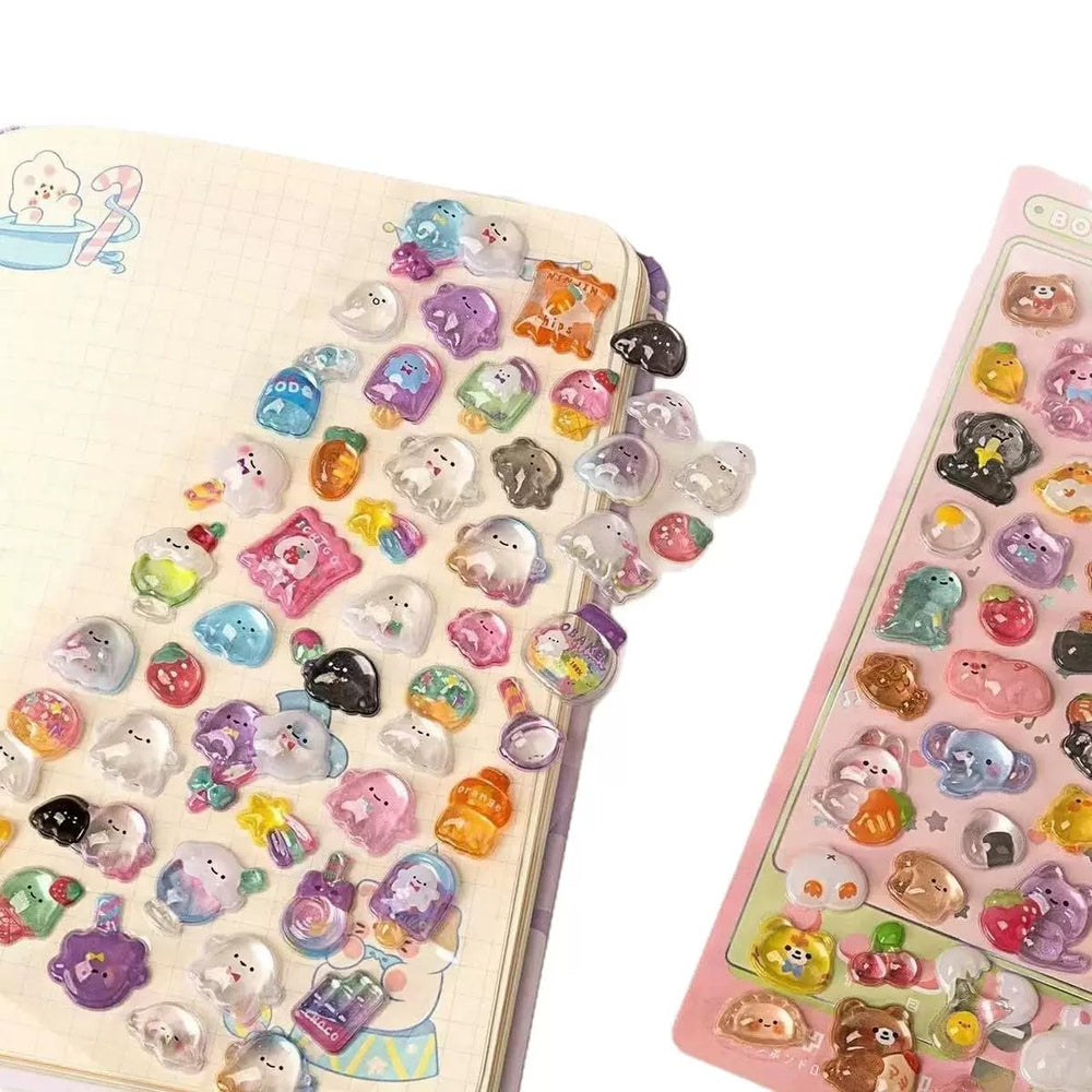 HEYFUMMAI 3D Puffy Stickers suit teens and adults for personalizing gifts