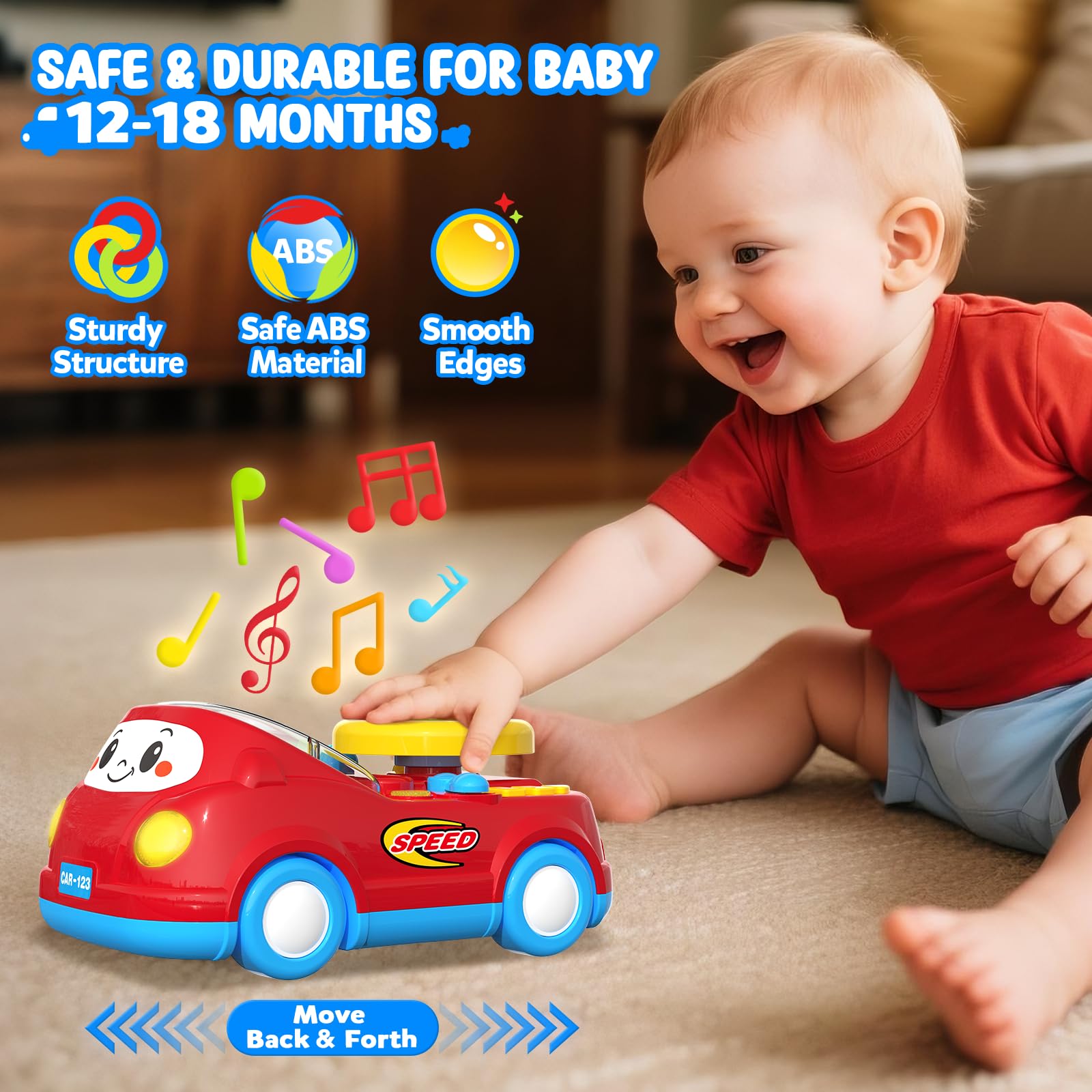 HeyGelo music buttons provide fun sounds and music for engaging sessions.