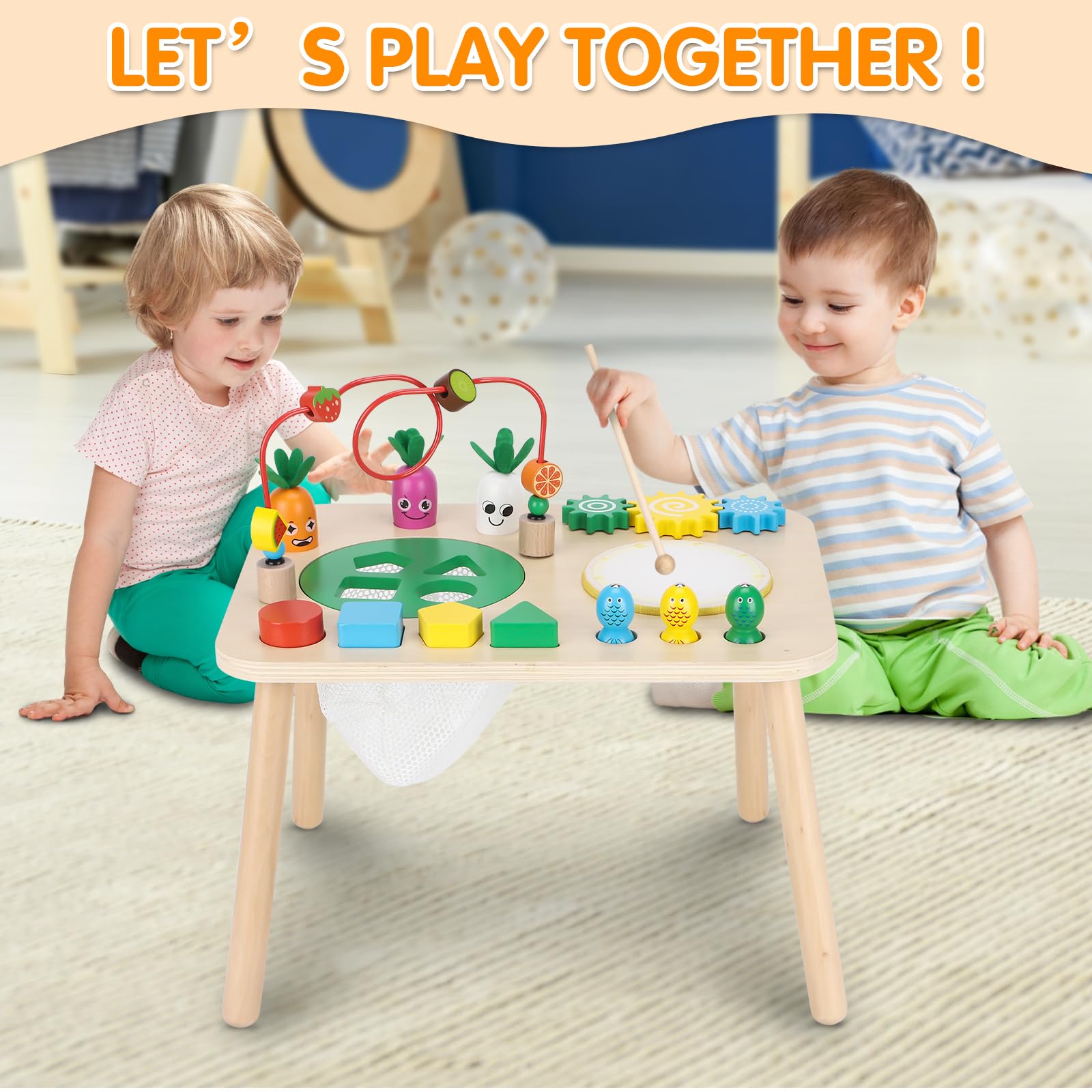 HEYLANDU activity table shape matching enhances visual discrimination and steady hands