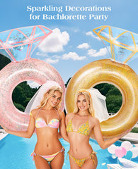 HeySplash 49x35 inch pool float supports up to 265 lbs