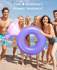HeySplash 5x thicker PVC pool float enhances durability.