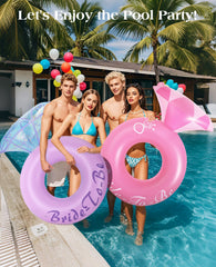 HeySplash bachelorette party float adds playful decor for poolside celebrations