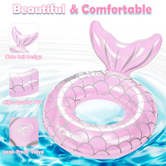 HeySplash child-use pool float with ergonomic design provides comfortable support for kids