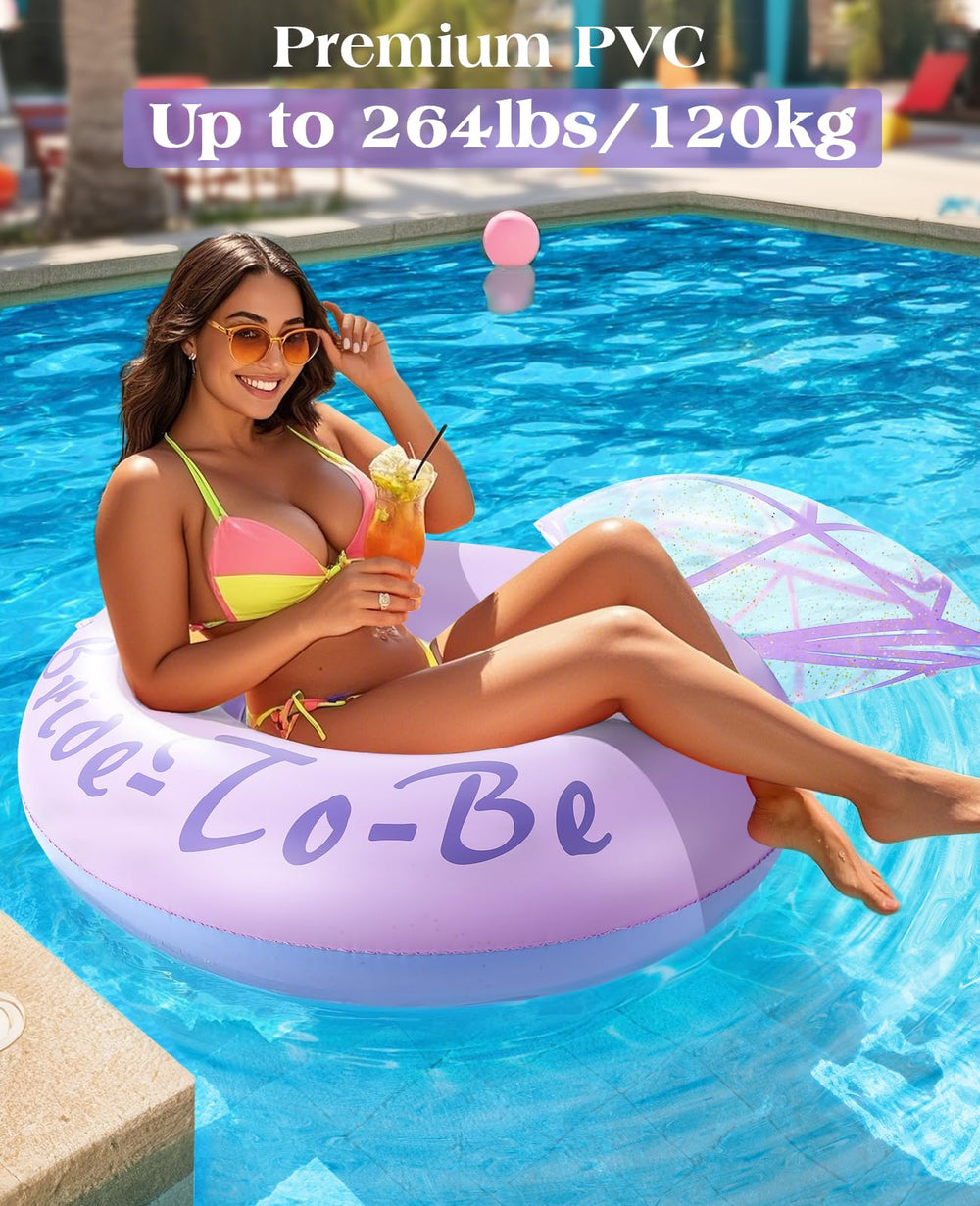 HeySplash engagement ring float for stylish selfies and summer pool parties