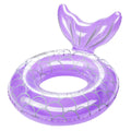 HeySplash mermaid-tail swim ring for kids — playful buoyancy in water.