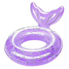 HeySplash mermaid-tail swim ring for kids — playful buoyancy in water.