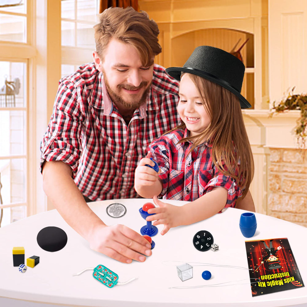 Heyzeibo kids magician costume aids imaginative dress up and role play.