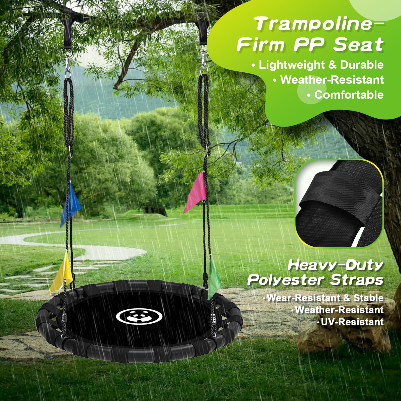 HeyZoo foam-wrapped frame reduces bumps during long play sessions.