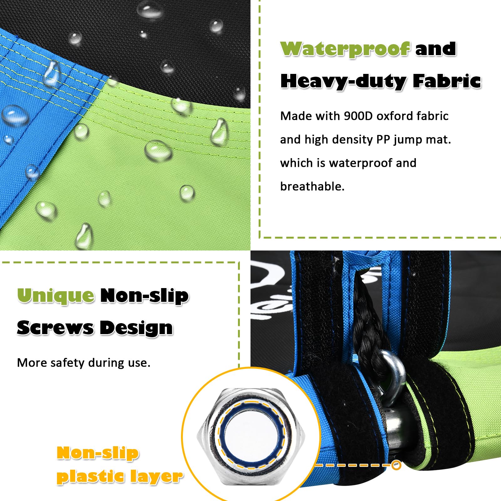 HeyZoo adjustable hanging straps simplify safe installation