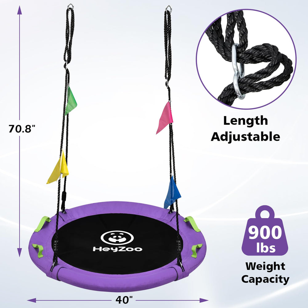 HeyZoo stainless carabiners for quick, reliable attachment