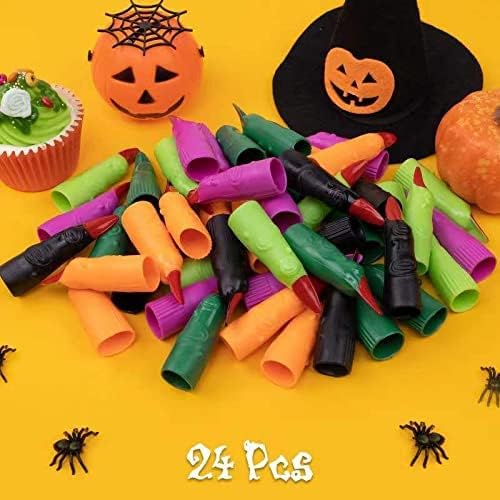HFATMOS colorful tips—eye-catching detail for Halloween cosplay and performances.