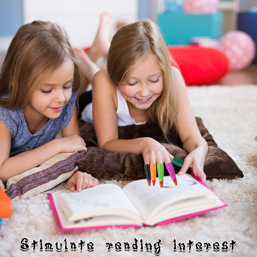 HFATMOS kids reading cosplay accessory—lightweight plastic design for comfortable wear.