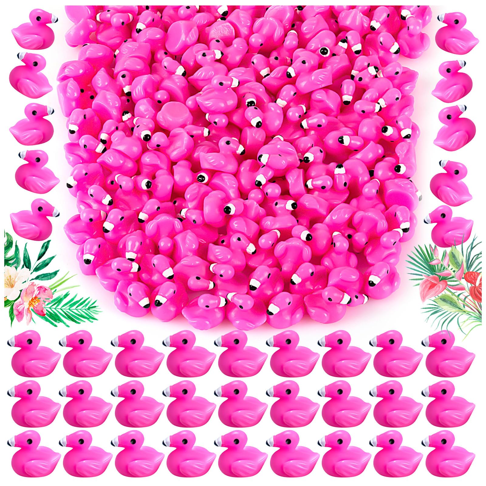 HFAYDZSW flamingo mini figurines for cake toppers and dollhouse decor.