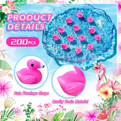 HFAYDZSW resin flamingos for aquarium landscapes with waterproof, fade-resistant finish.