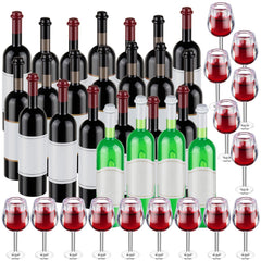 HFAYDZSW mini wine bottles collection adds realistic detail to your dollhouse display