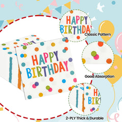HFBOBP 2-ply soft napkins deliver durable, tear-resistant performance during celebrations