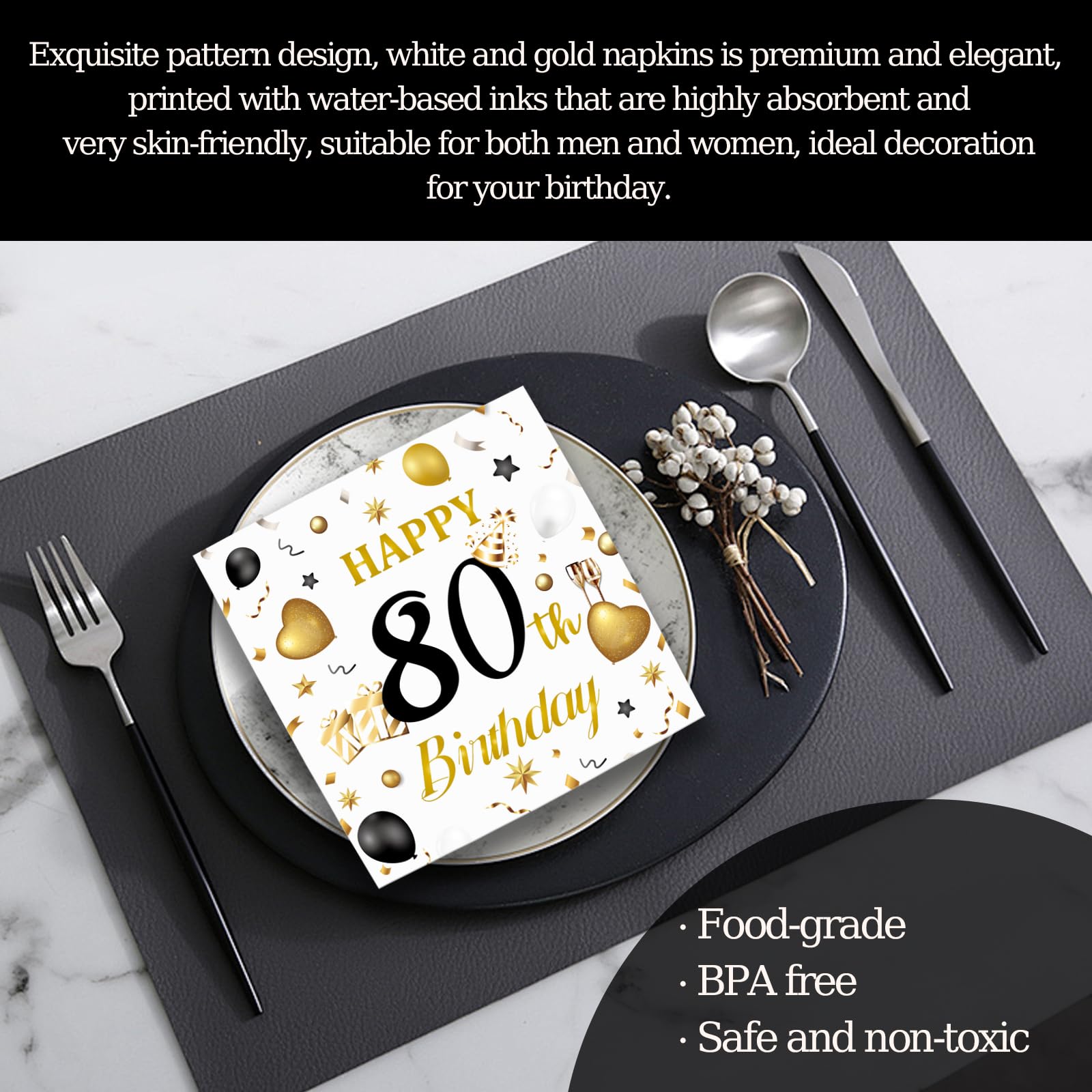 HFBOBP disposable partyware for quick cleanup after celebrations.