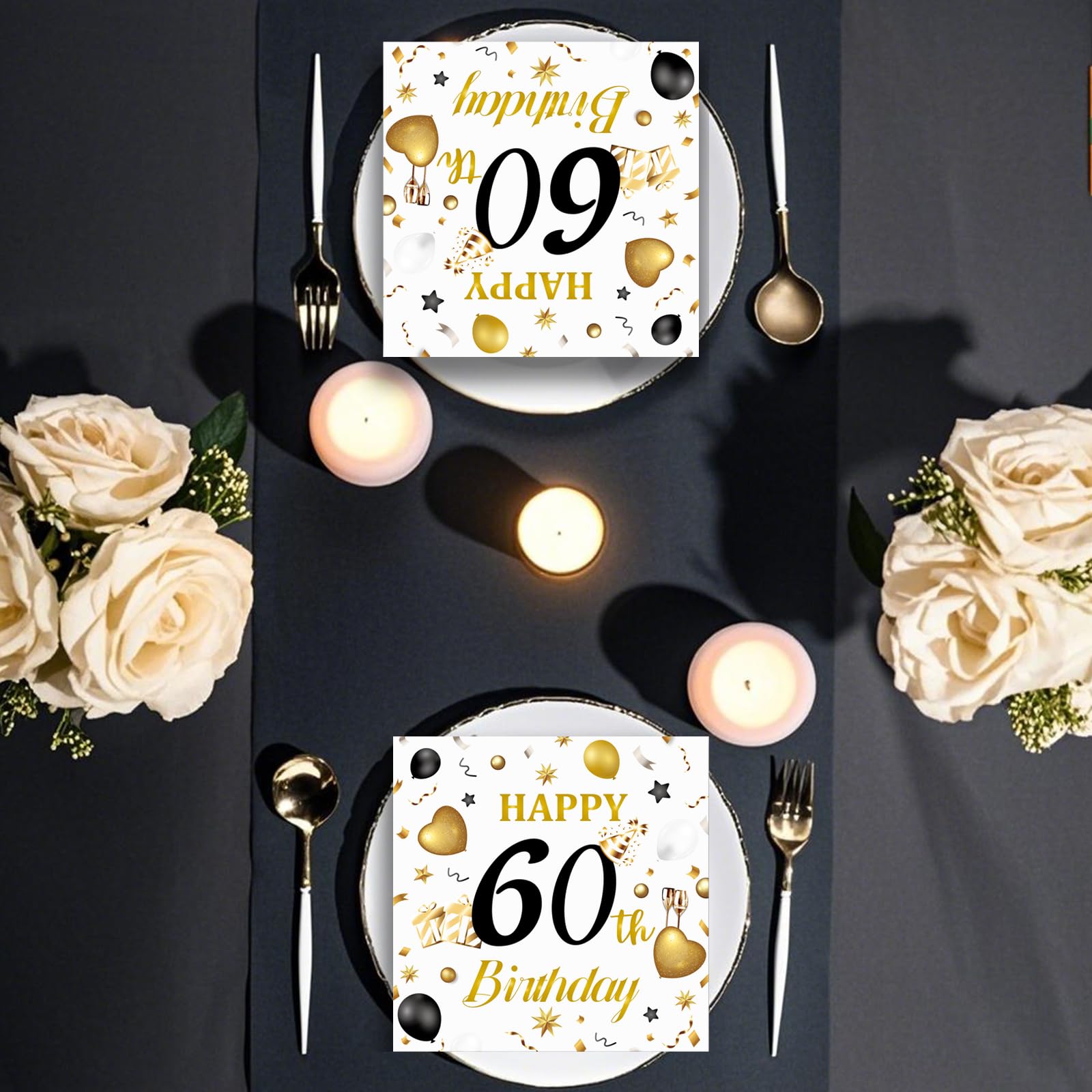 HFBOBP napkins coordinating with decor to reduce cleanup time.