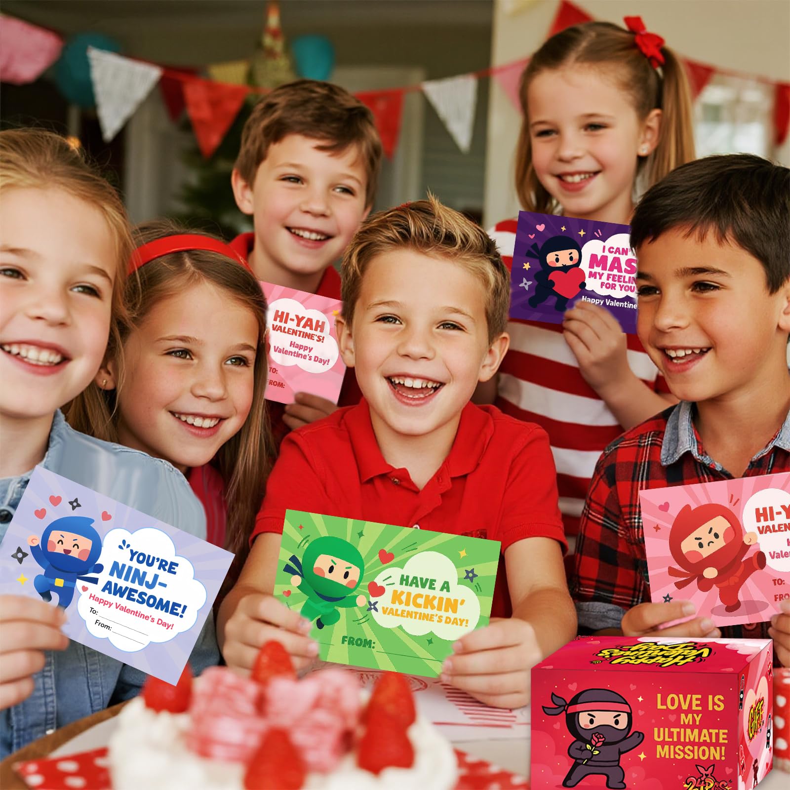HFZCZW kid-friendly valentine package ready for gifting