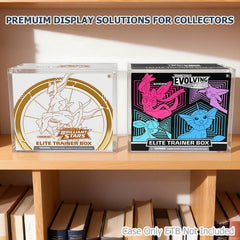 HgiVroskelia ETB acrylic case allows 360-degree viewing while guarding against touch.