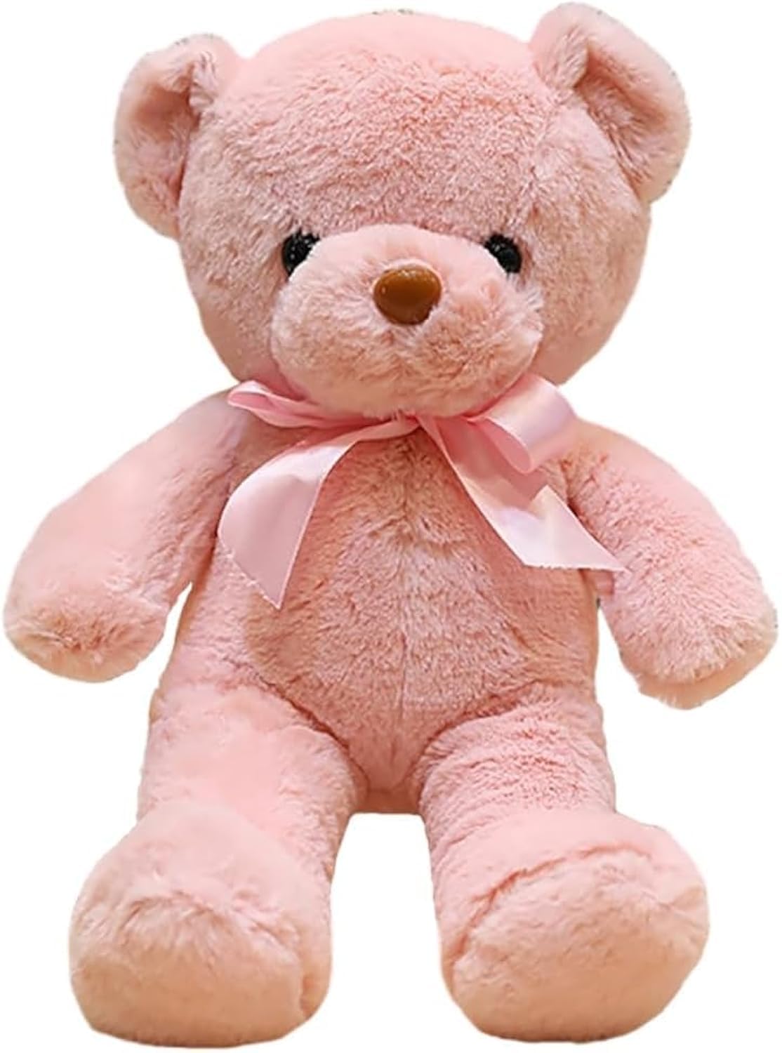 Hgplvxj Teddy Bear plush with soft pink fabric for cozy hugs