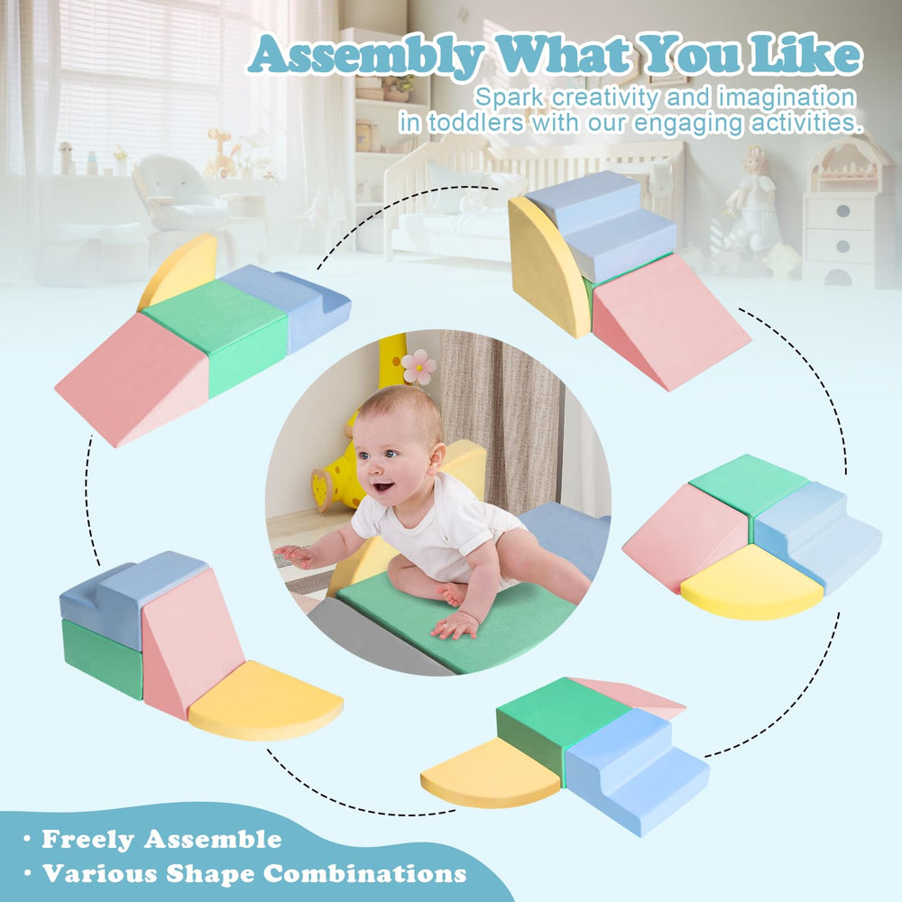HHH HIKECUCAN colorful shapes and sizes promote recognition and spatial awareness