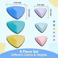 HHH HIKECUCAN indoor-outdoor play: versatile stones usable on carpet, lawn, or floor.