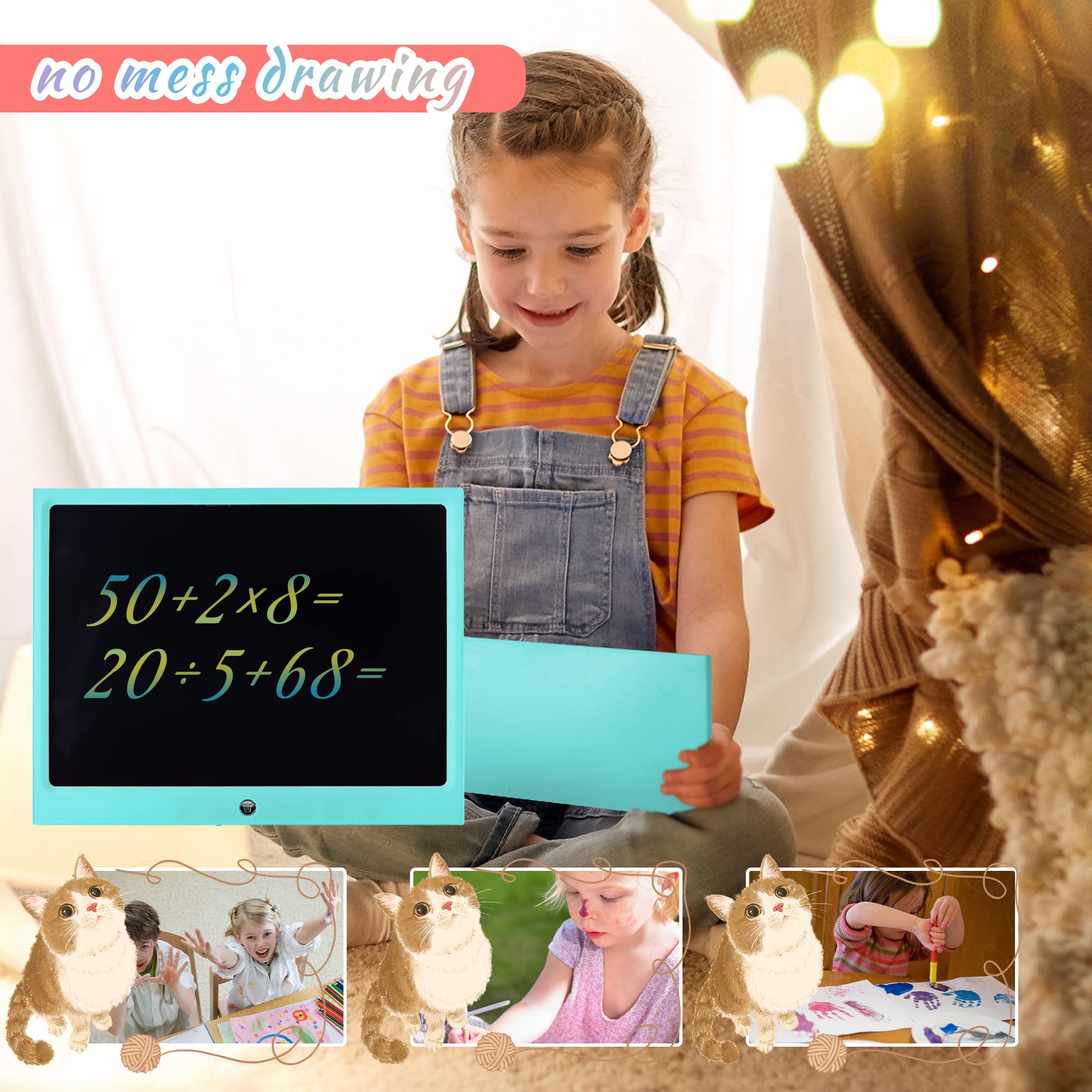 HHN color doodle board ideal for home or classroom use.