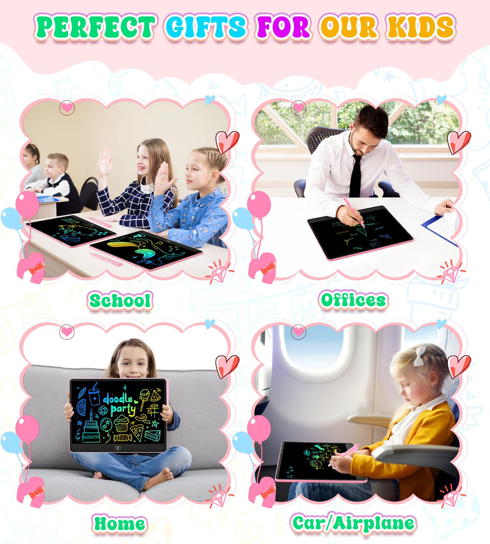 HHN LCD Writing Tablet back-to-school gift ideal for kids ages 3 to 8.