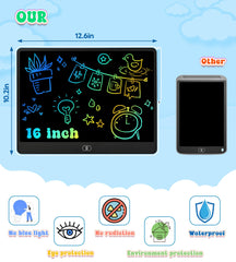 HHN LCD Writing Tablet eco-friendly design reduces paper waste.
