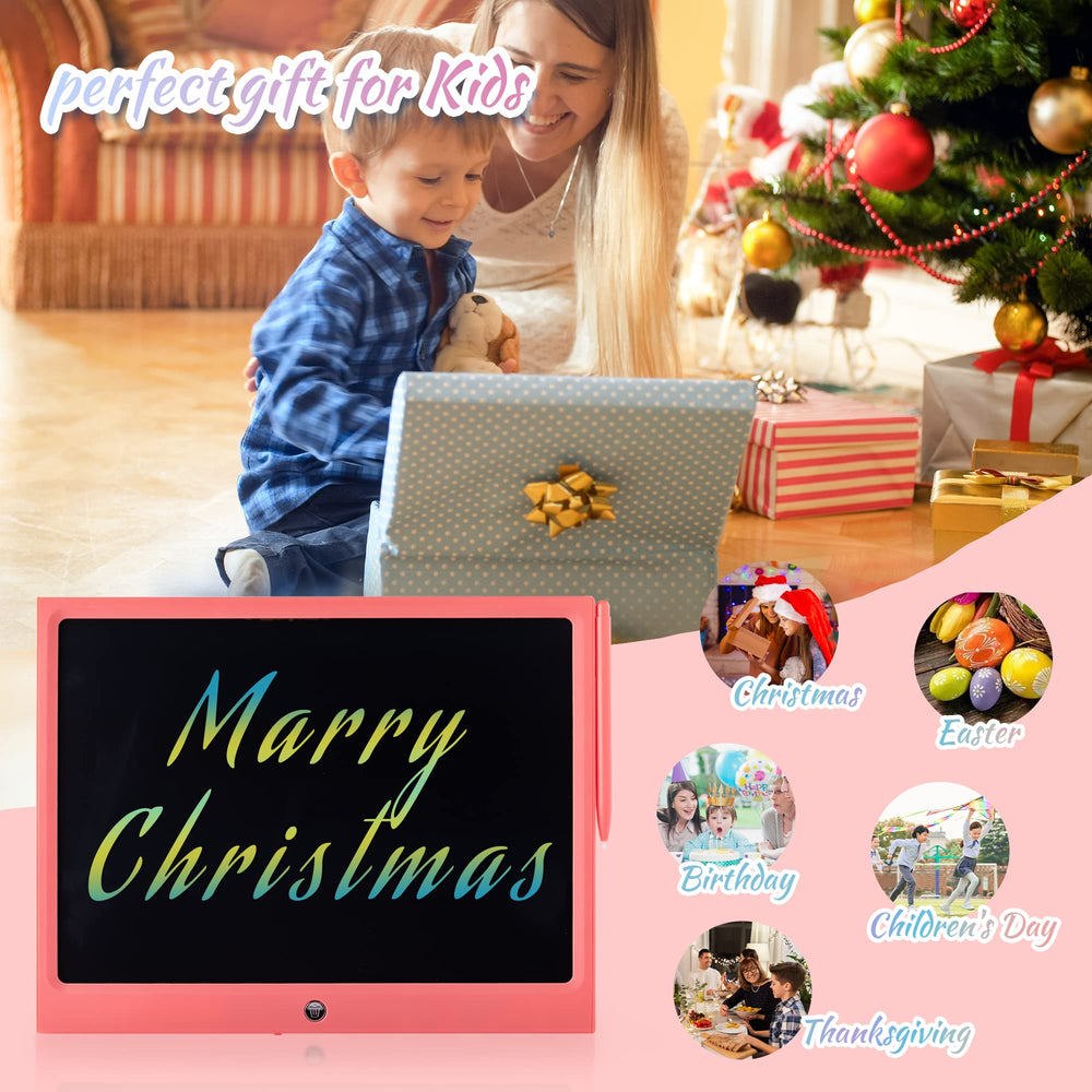 HHN LCD writing tablet features an eye-friendly screen with no blue light.