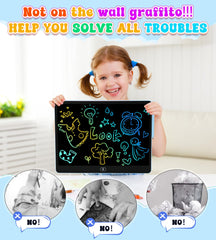 HHN LCD Writing Tablet uses safe materials for worry-free kid drawing sessions.